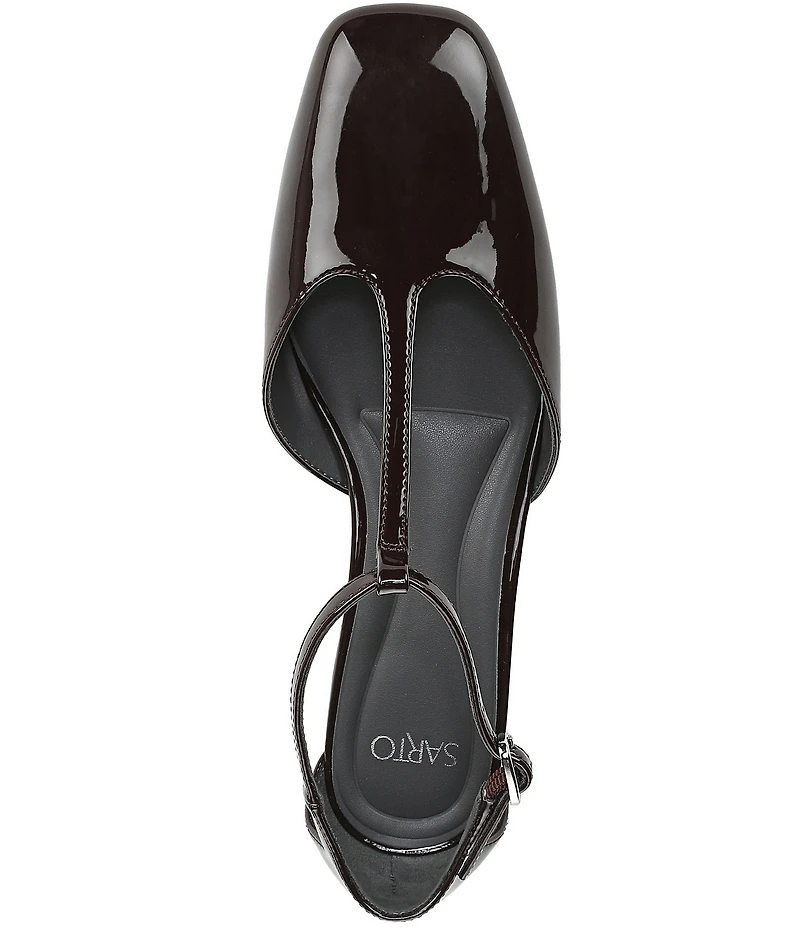 Sarto by Franco Sarto Delmira Patent T-Strap Flats