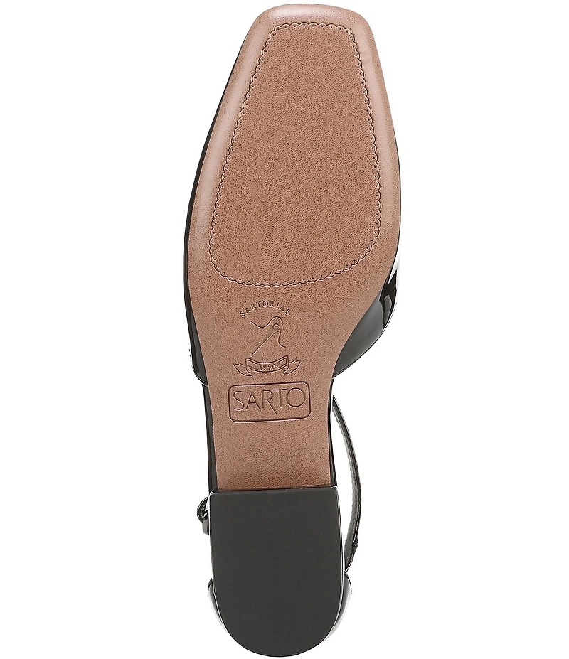 Sarto by Franco Sarto Delmira Patent T-Strap Flats
