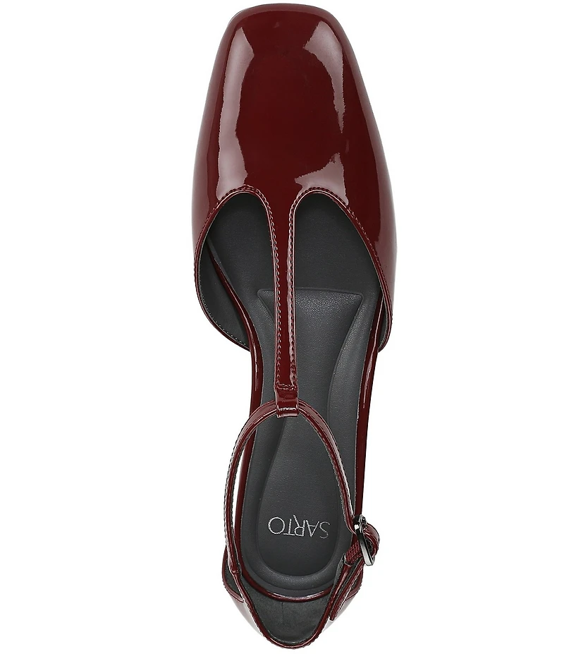 Sarto by Franco Sarto Delmira Patent T-Strap Flats