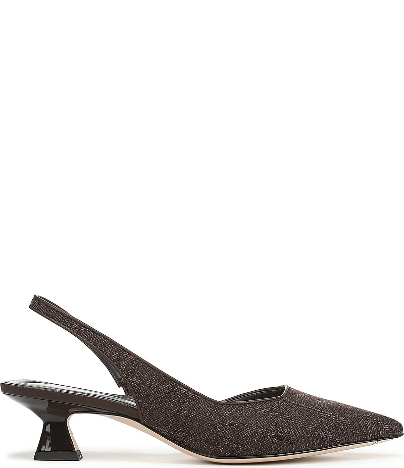 Sarto by Franco Sarto Devin 2 Knit Kitten Heel Slingback Pumps