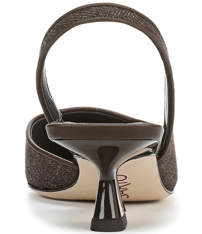 Sarto by Franco Sarto Devin 2 Knit Kitten Heel Slingback Pumps