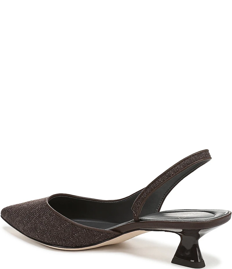 Sarto by Franco Sarto Devin 2 Knit Kitten Heel Slingback Pumps