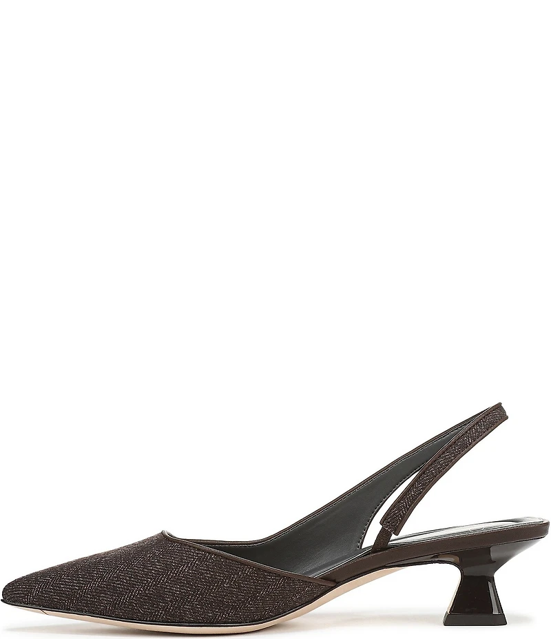 Sarto by Franco Sarto Devin 2 Knit Kitten Heel Slingback Pumps