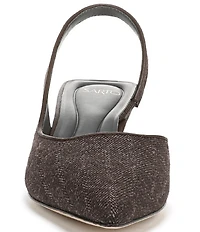 Sarto by Franco Sarto Devin 2 Knit Kitten Heel Slingback Pumps