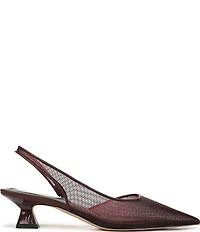 Sarto by Franco Sarto Devin Mesh Pointed Toe Slingback Pumps