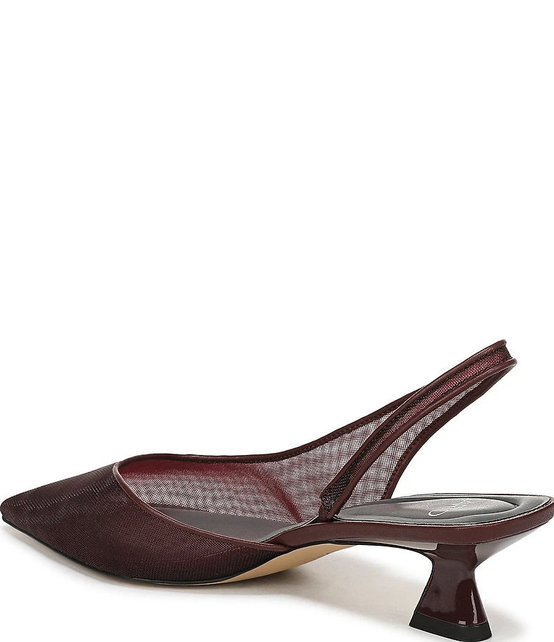 Sarto by Franco Sarto Devin Mesh Pointed Toe Slingback Pumps