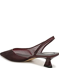 Sarto by Franco Sarto Devin Mesh Pointed Toe Slingback Pumps