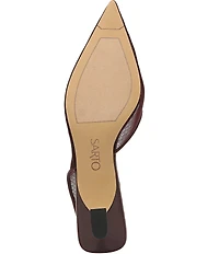 Sarto by Franco Sarto Devin Mesh Pointed Toe Slingback Pumps