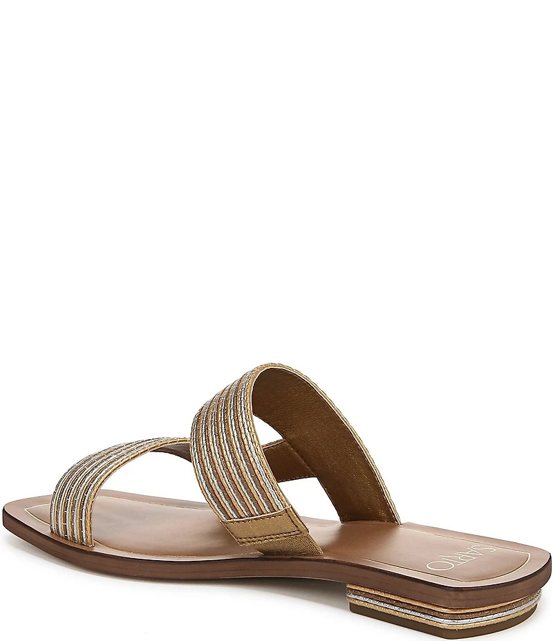 Sarto by Franco Sarto Emily Banded Slide Sandals