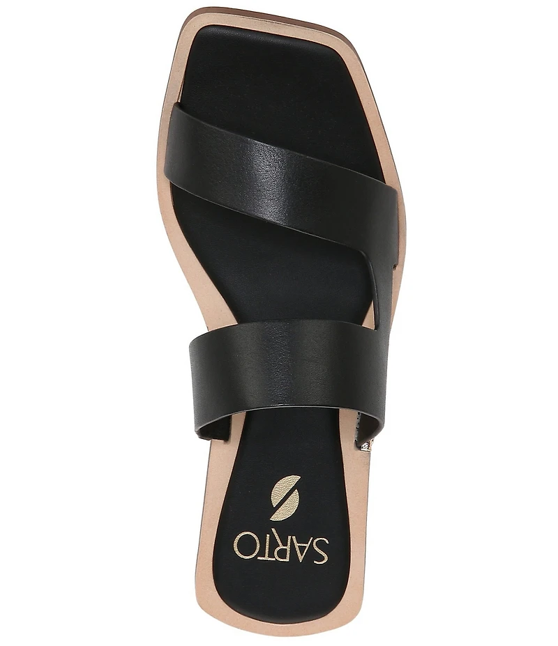 Sarto by Franco Sarto Emily Leather Banded Sandals