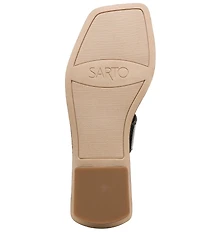 Sarto by Franco Sarto Emily Leather Banded Sandals