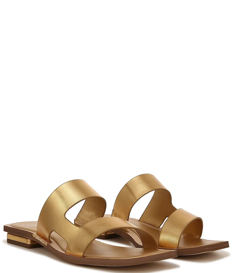 Sarto by Franco Sarto Emily Metallic Slide Sandals
