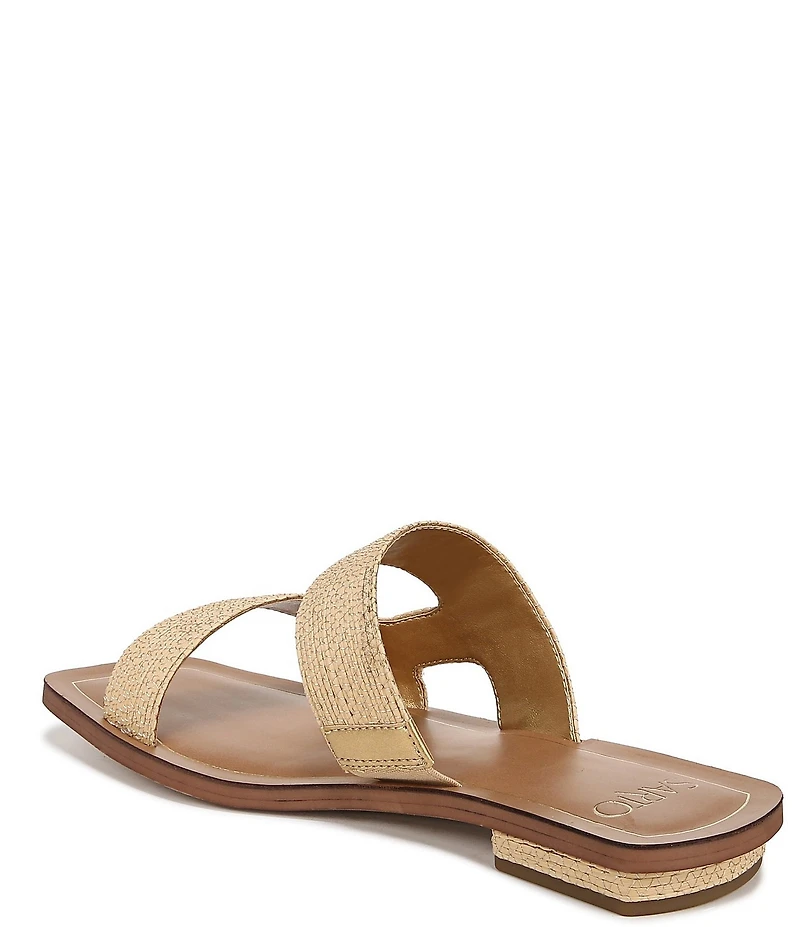 Sarto by Franco Sarto Emily Raffia Slide Sandals