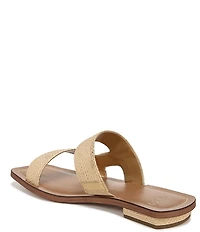 Sarto by Franco Sarto Emily Raffia Slide Sandals