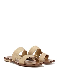 Sarto by Franco Sarto Emily Raffia Slide Sandals