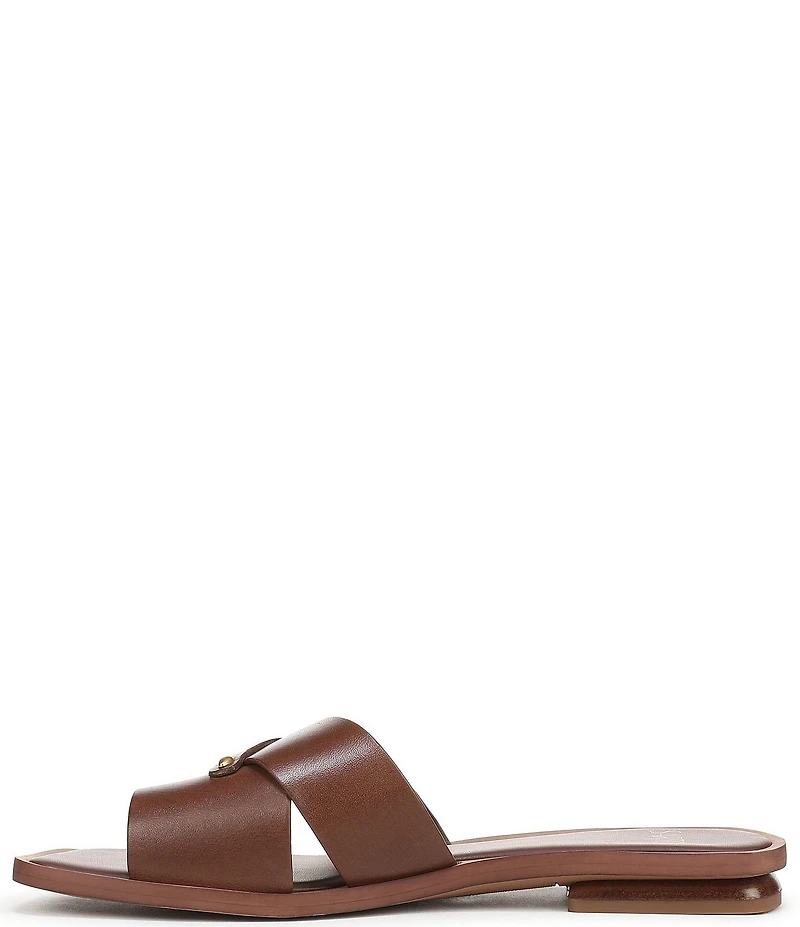 Sarto by Franco Sarto Etta Leather Toe Loop Flat Sandals