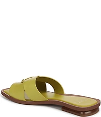 Sarto by Franco Sarto Etta Leather Toe Loop Flat Sandals