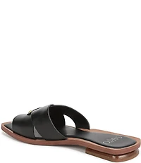 Sarto by Franco Sarto Etta Leather Toe Loop Flat Sandals