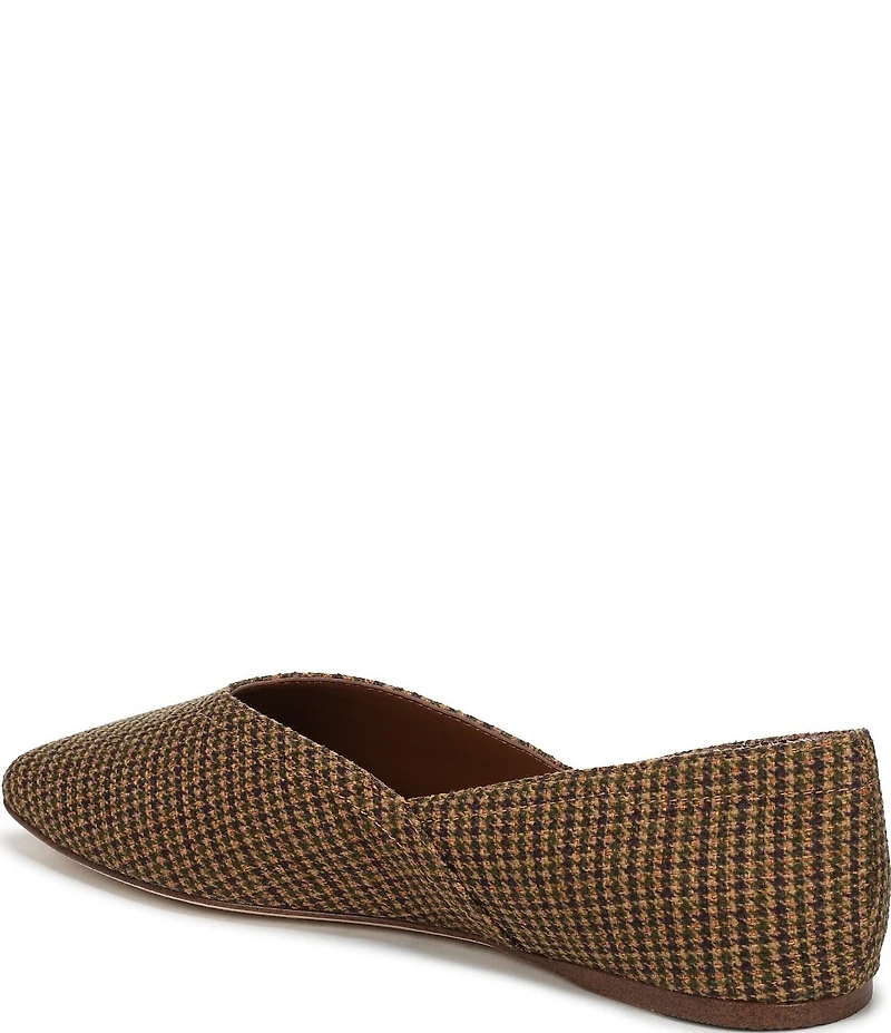 Sarto by Franco Sarto Flexa Adalina Houndstooth Fabric Slip On Flats