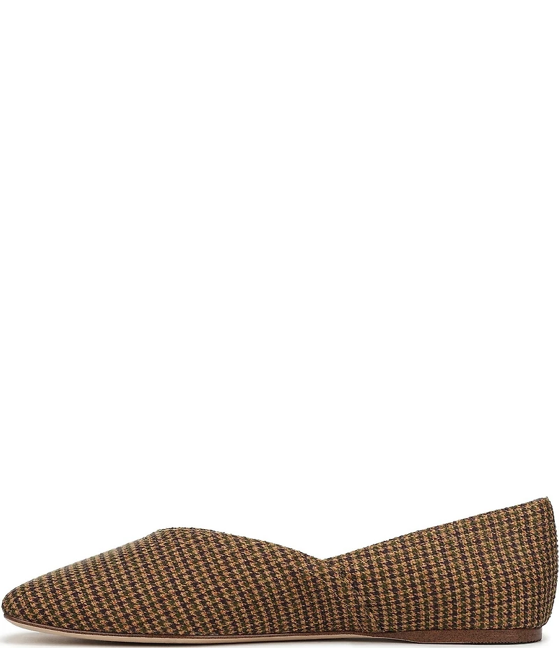Sarto by Franco Sarto Flexa Adalina Houndstooth Fabric Slip On Flats