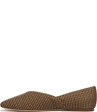 Sarto by Franco Sarto Flexa Adalina Houndstooth Fabric Slip On Flats