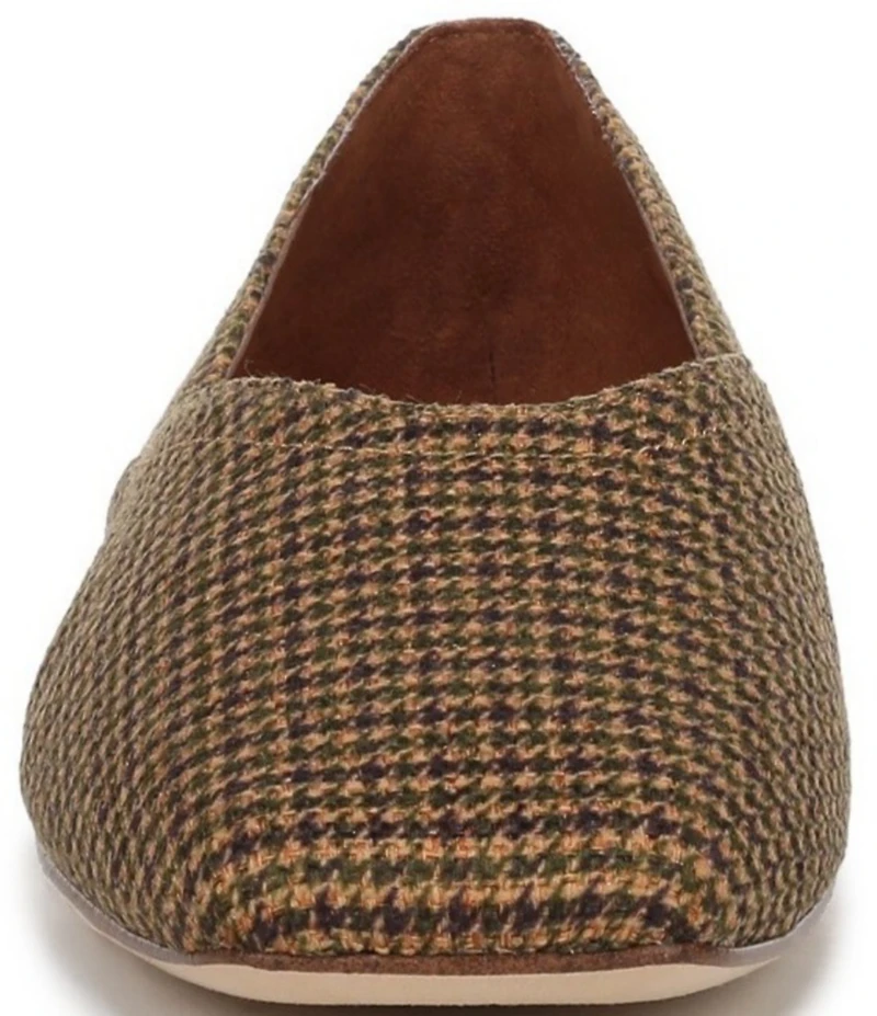 Sarto by Franco Sarto Flexa Adalina Houndstooth Fabric Slip On Flats