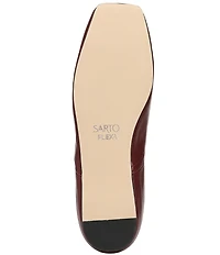 Sarto by Franco Sarto Flexa Adalina Leather Slip On Flats