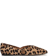 Sarto by Franco Sarto Flexa Adalina Leopard Print Suede Slip On Flats