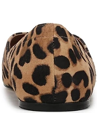 Sarto by Franco Sarto Flexa Adalina Leopard Print Suede Slip On Flats