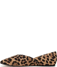 Sarto by Franco Sarto Flexa Adalina Leopard Print Suede Slip On Flats