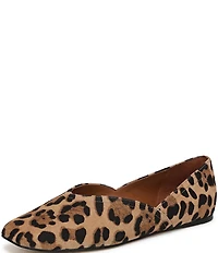 Sarto by Franco Sarto Flexa Adalina Leopard Print Suede Slip On Flats