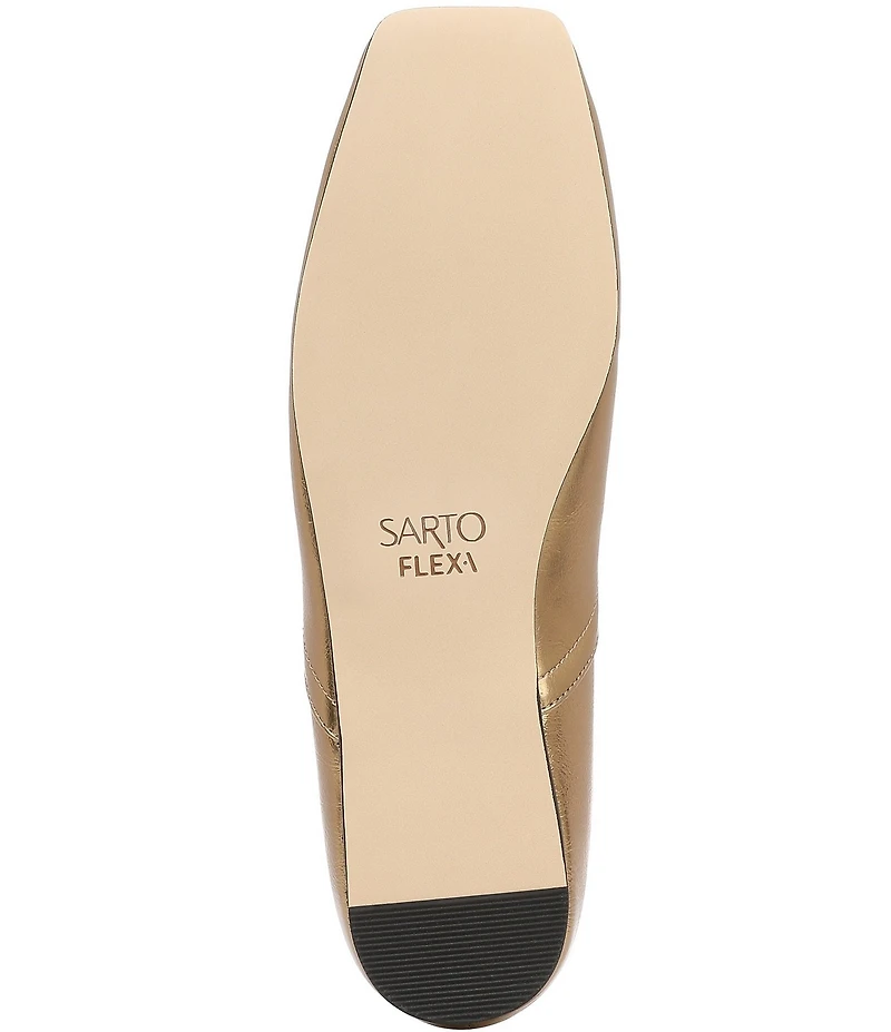 Sarto by Franco Sarto Flexa Adalina Metallic Slip On Flats
