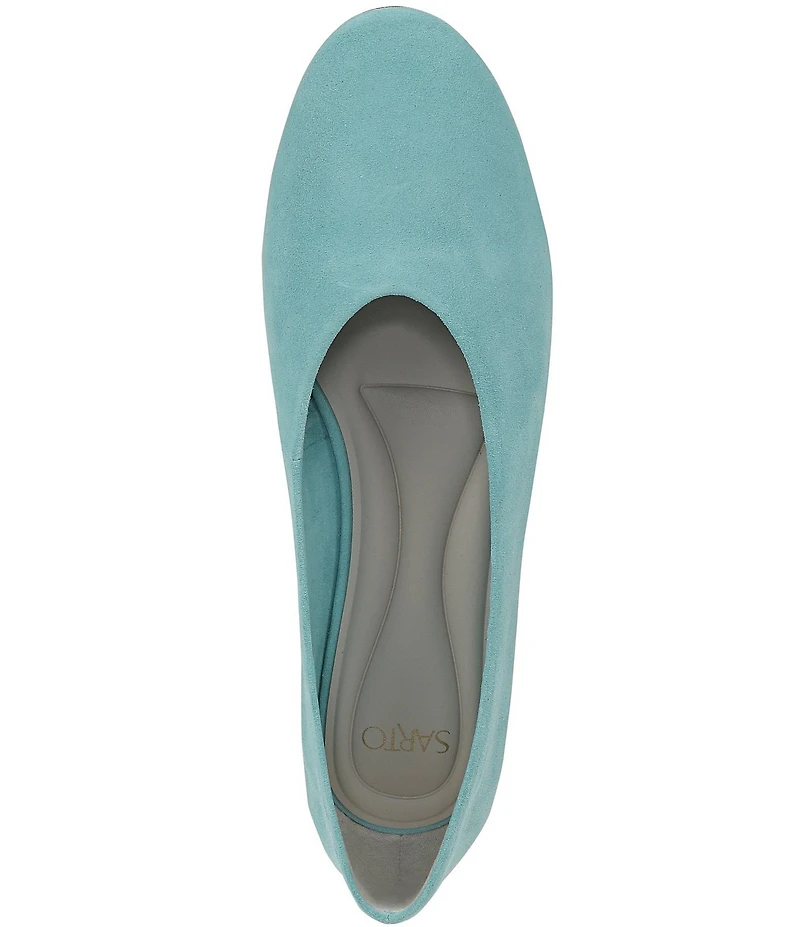 Sarto by Franco Sarto Flexa Dovie Suede Ballet Flats