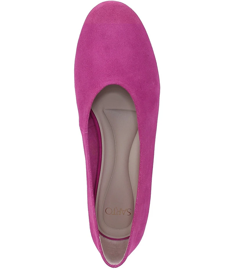 Sarto by Franco Sarto Flexa Dovie Suede Ballet Flats