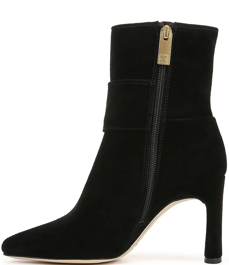 Sarto by Franco Sarto Flexa Elia O-Ring Hardware Suede Dress Booties
