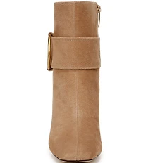 Sarto by Franco Sarto Flexa Elia O-Ring Hardware Suede Dress Booties