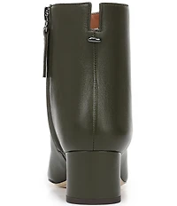 Sarto by Franco Sarto Flexa Savino Leather Square Toe Booties