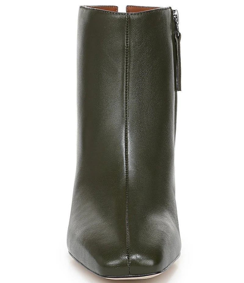 Sarto by Franco Sarto Flexa Savino Leather Square Toe Booties