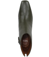 Sarto by Franco Sarto Flexa Savino Leather Square Toe Booties