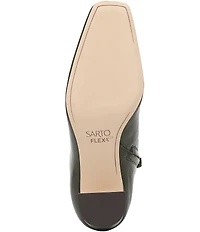 Sarto by Franco Sarto Flexa Savino Leather Square Toe Booties