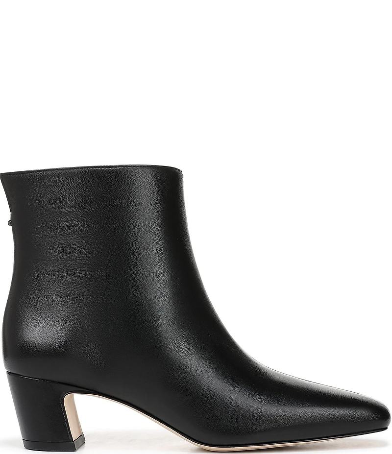 Sarto by Franco Sarto Flexa Savino Leather Square Toe Booties