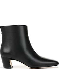 Sarto by Franco Sarto Flexa Savino Leather Square Toe Booties