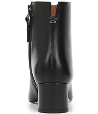 Sarto by Franco Sarto Flexa Savino Leather Square Toe Booties