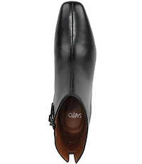 Sarto by Franco Sarto Flexa Savino Leather Square Toe Booties
