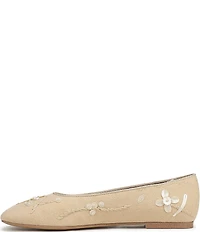 Sarto by Franco Sarto Flexa Winley Embellished Square Toe Flats