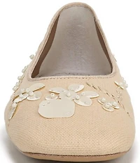 Sarto by Franco Sarto Flexa Winley Embellished Square Toe Flats