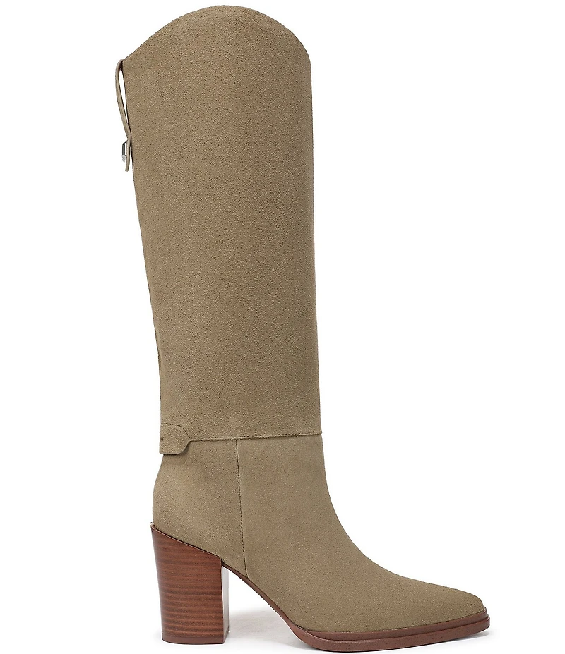 Sarto by Franco Sarto Jasmine Suede Western Inspired Tall Boots