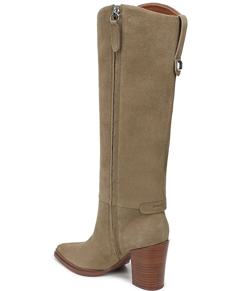 Sarto by Franco Sarto Jasmine Suede Western Inspired Tall Boots