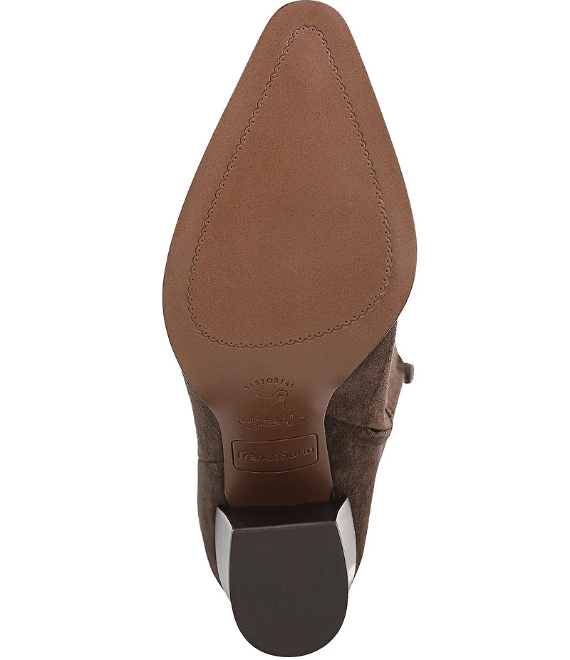 Sarto by Franco Sarto Jasmine Suede Western Inspired Tall Boots