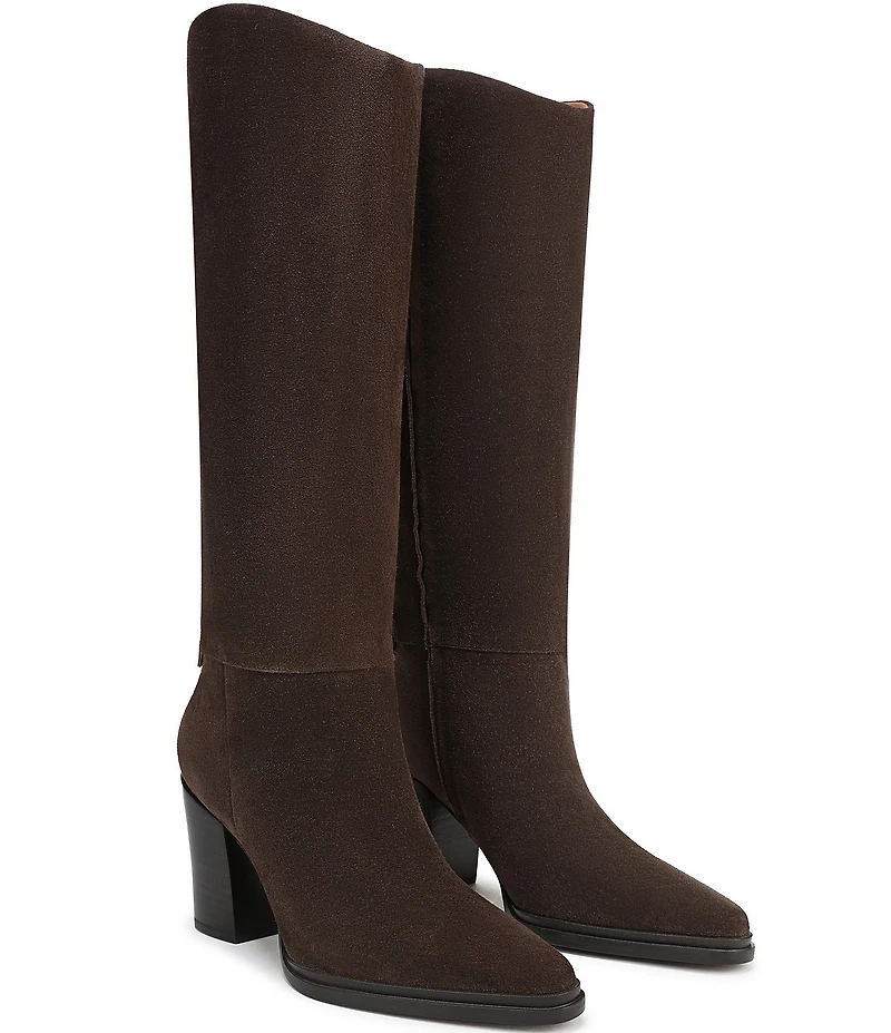 Sarto by Franco Sarto Jasmine Suede Western Inspired Tall Boots